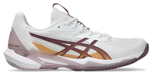 Asics Solution Speed FF 3 Women's Tennis Shoe White/Dusty Mauve