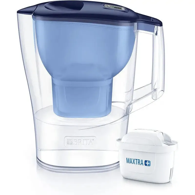 Brita Aluna Water Filter Jug with 1 Cartridge Blue - 2.4 Litre