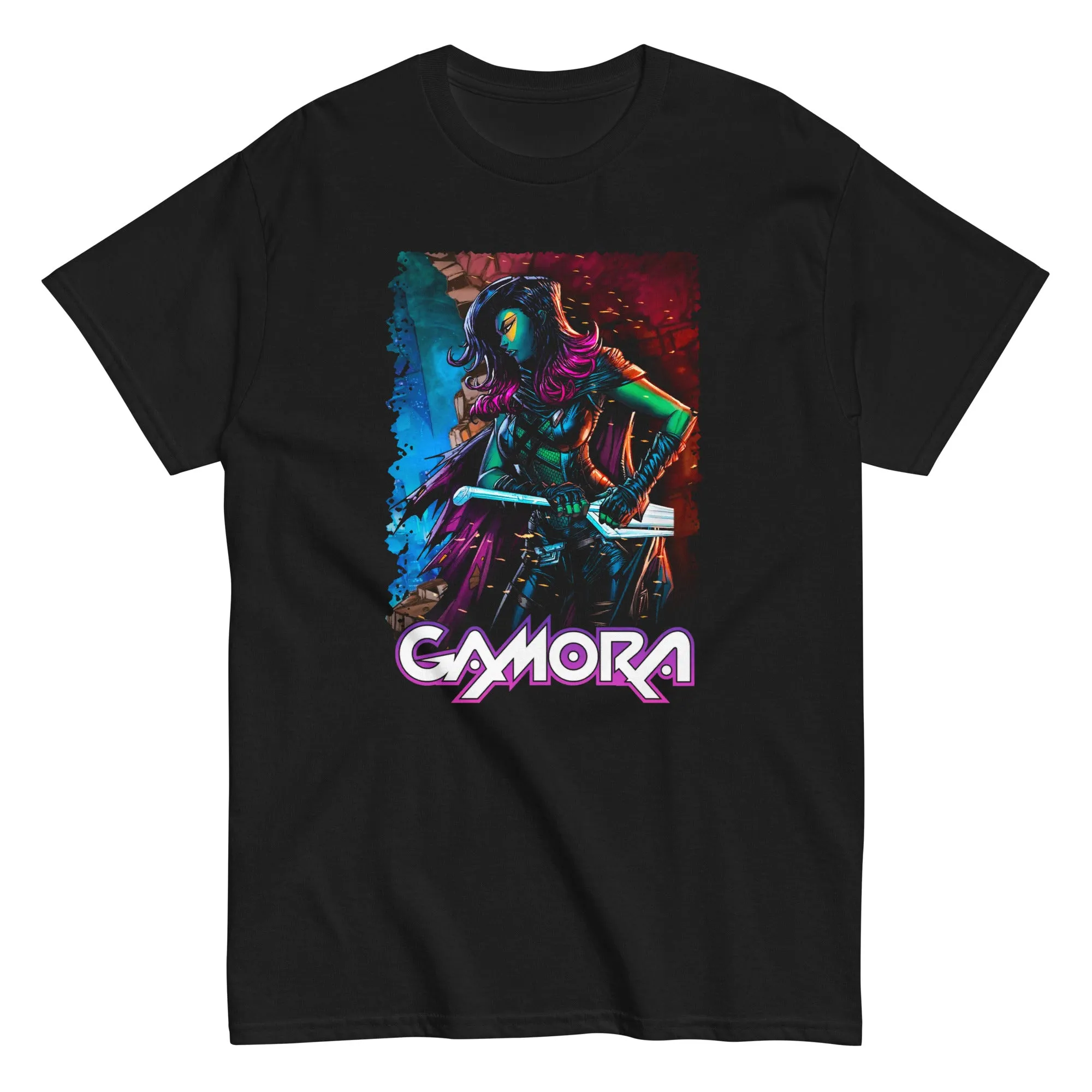 Gamora Animated Mens T-Shirt Black