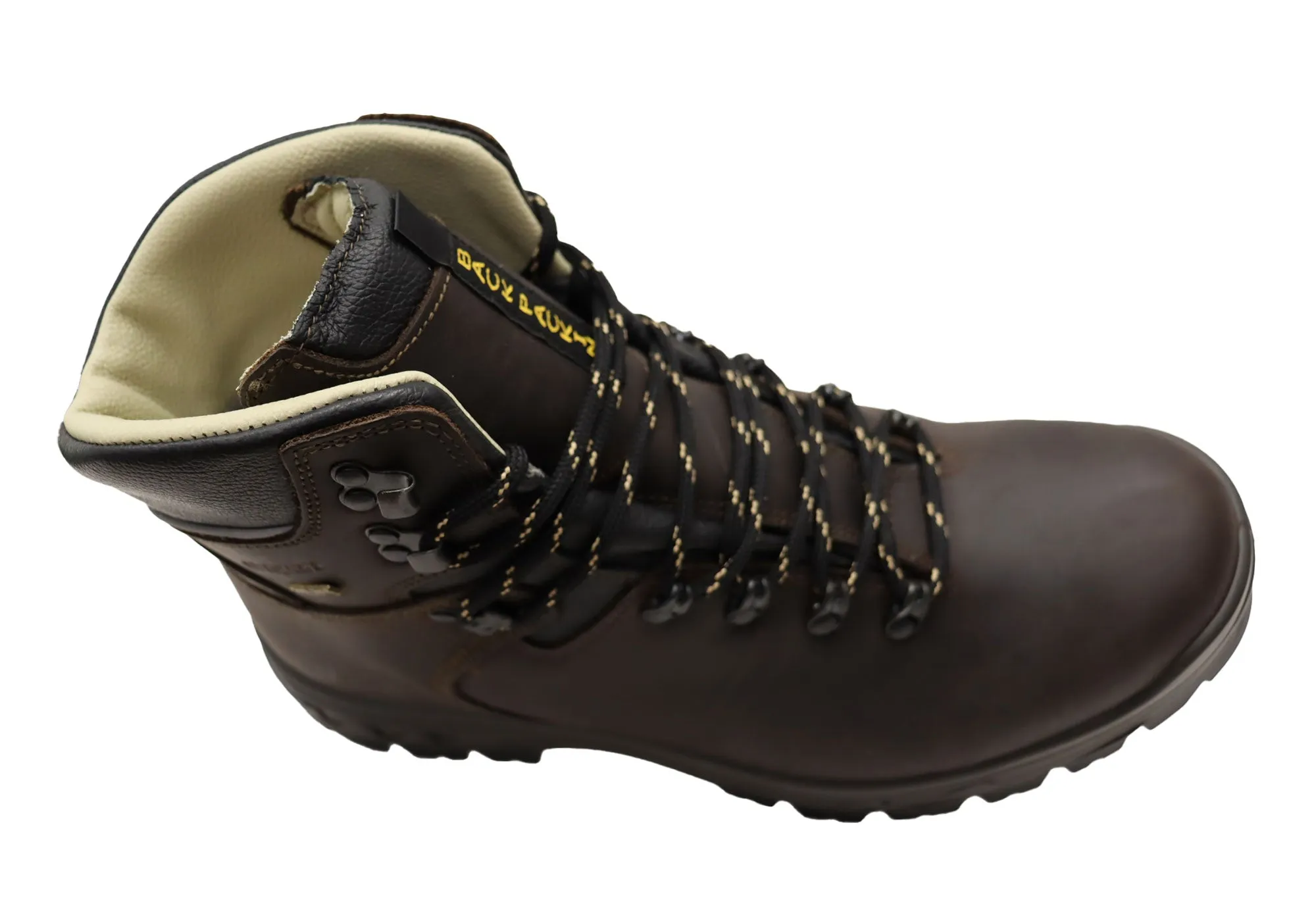 Grisport Mens Denali Mid Hiking Waterproof Boots Made In Italy