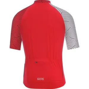 Jersey C5 Optiline men's GOREWEAR, red/white