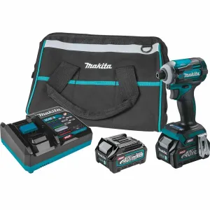 Makita 40V max XGT Brushless Cordless 4-Speed Impact Driver Kit