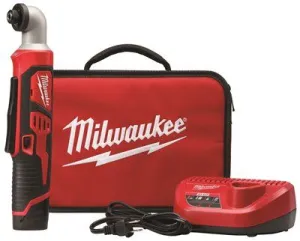 Milwaukee M12 12-Volt Lithium-Ion Cordless Right Angle Hex Impact Driver Kit' 1/4 In.