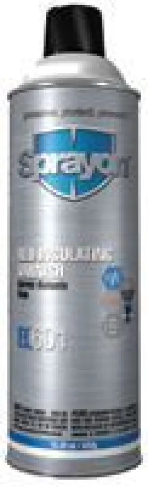 Sprayon A00601A00 DWOS INSULATING VARNISH RED AEROSOL (12 Cans)