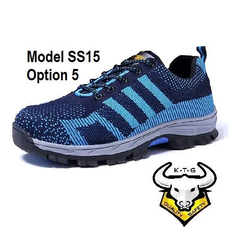 Steel Toe Sports Safety Shoes - Model SS15 (Option 5)